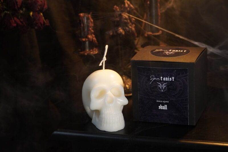 Świeca sojowa Skull - obrazek 3