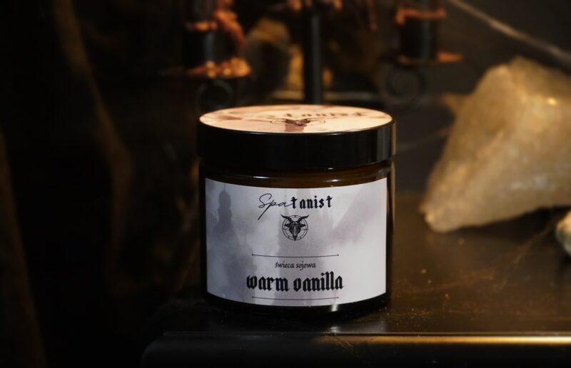 SPAtanist świeca sojowa Warm Vanilla - obrazek 2