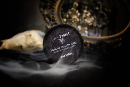 Wosk do masażu ciała Wine & Blood