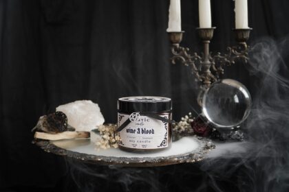 Mystic Candle Wine & Blood